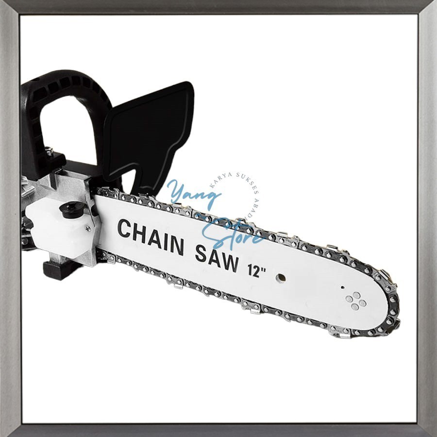 Berkualitas YGS-D203-12 INCH ADAPTOR MINI CHAINSAW MESIN GERINDA CHAIN SAW STAND PRJ TERBARU 2026 CO