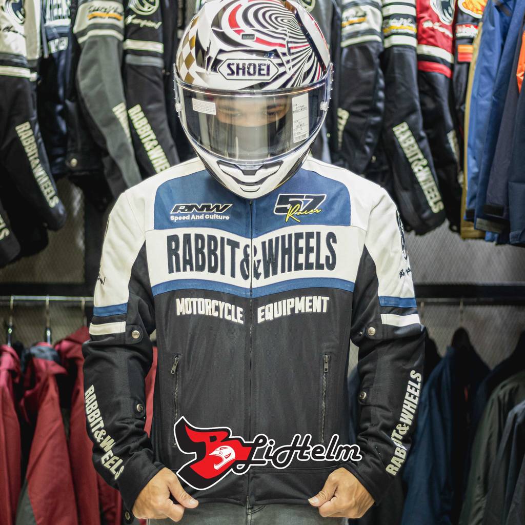 DEVISE NAVY Motorsport Jacket - RABBIT AND WHEELS