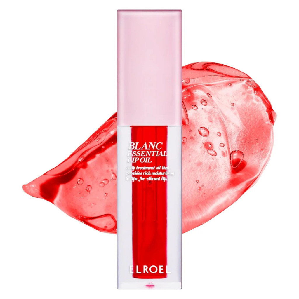 ELROEL Blanc Essential Lip Oil - #2 Raspberry / Hydrating Lip Oil / Lip Oil Elroel