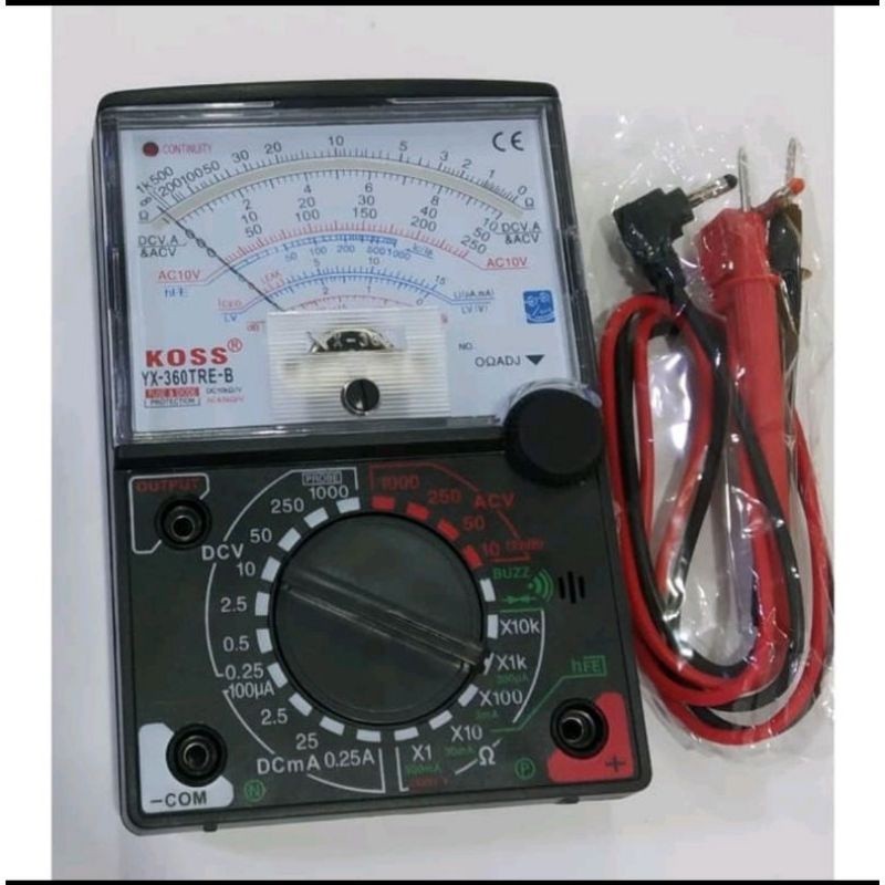 Promo Multitester BESAR Multi Tester Avometer Analog/ Multitester Besar Koss