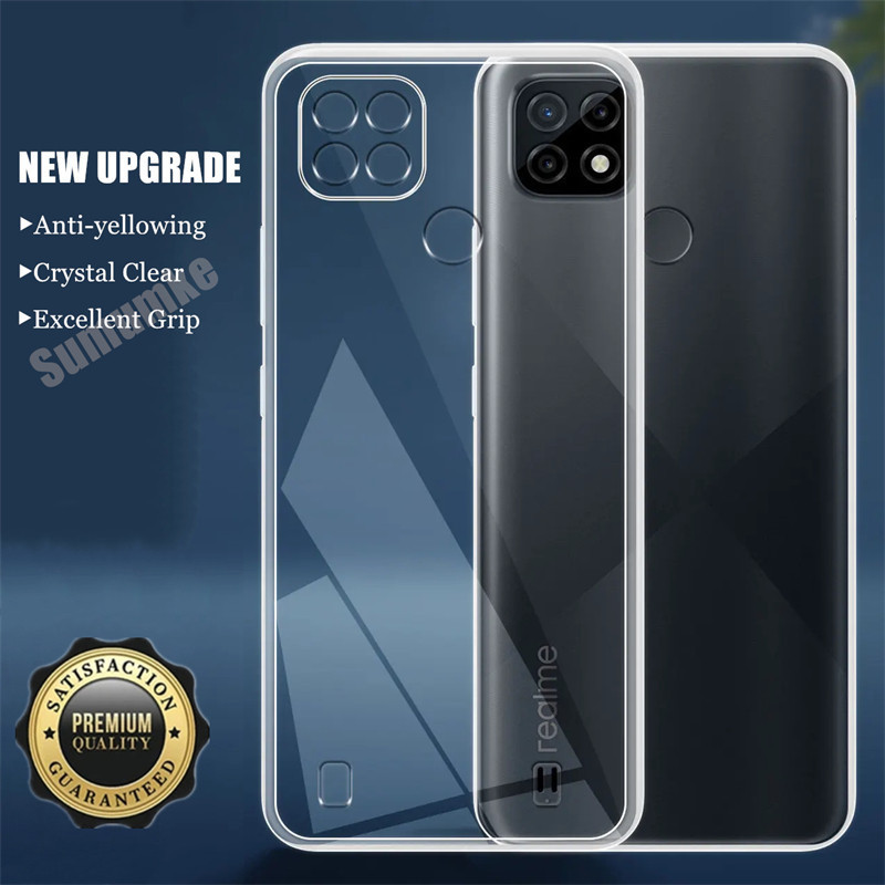 CASE REALME C21 SOFT CASE CLEAR ULTRATHIN JELLY CASE