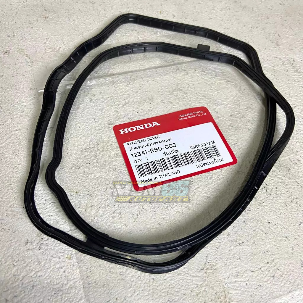Packing Tutup Klep Gasket Cover Cylinder Head Honda Jazz City Brio Mobilio HRV BRV Freed CRZ  12341-