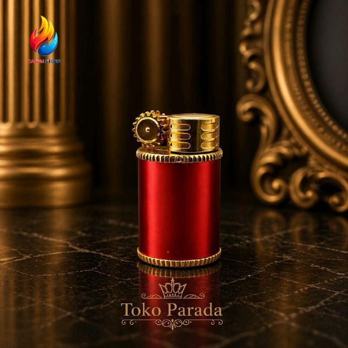 Korek Api Gas RDLighter Mini Mungil 3 Warna Bulat Kecil HP-201 - Merah-bulat HP201