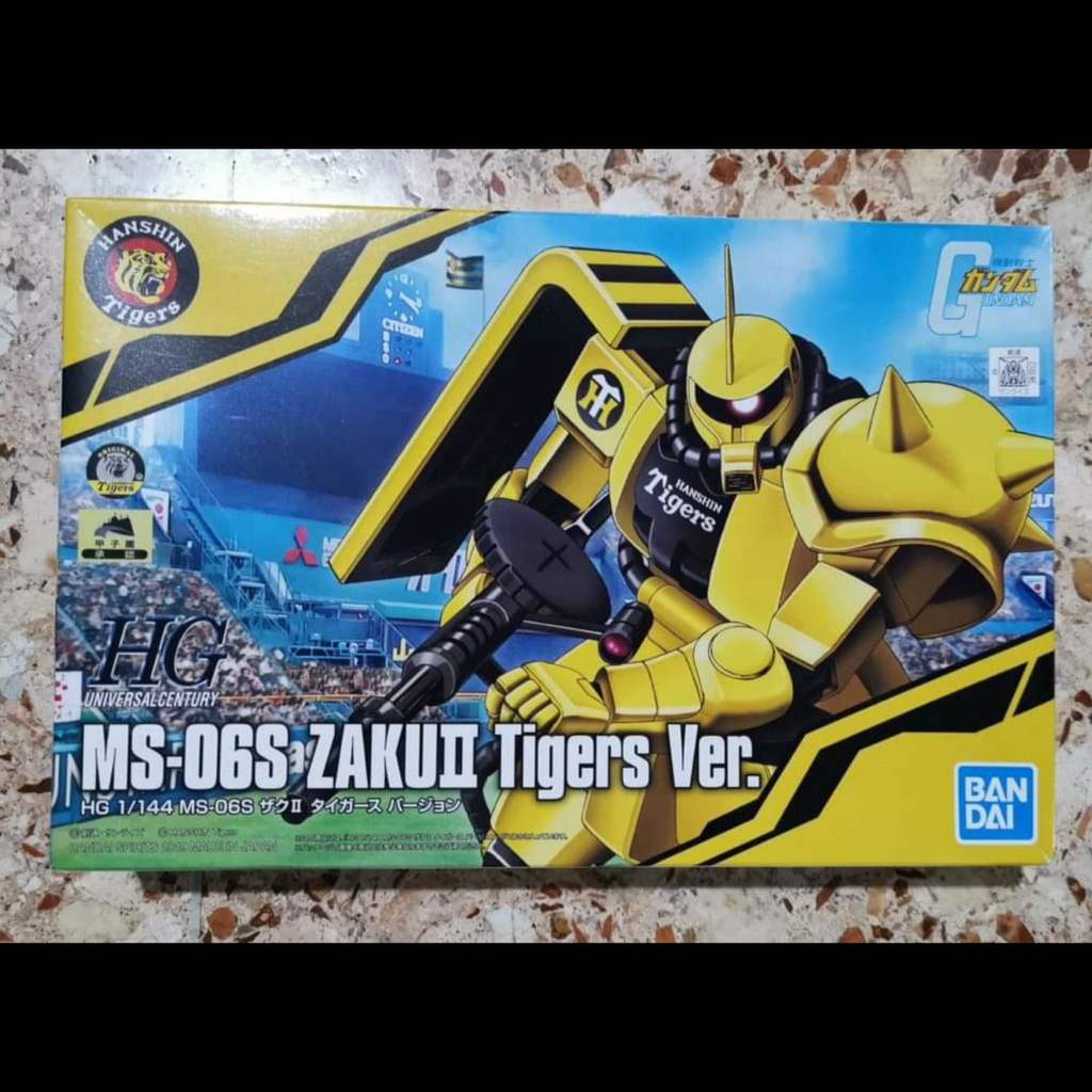 HG MS-06S ZAKU II TIGERS VER. BANDAI