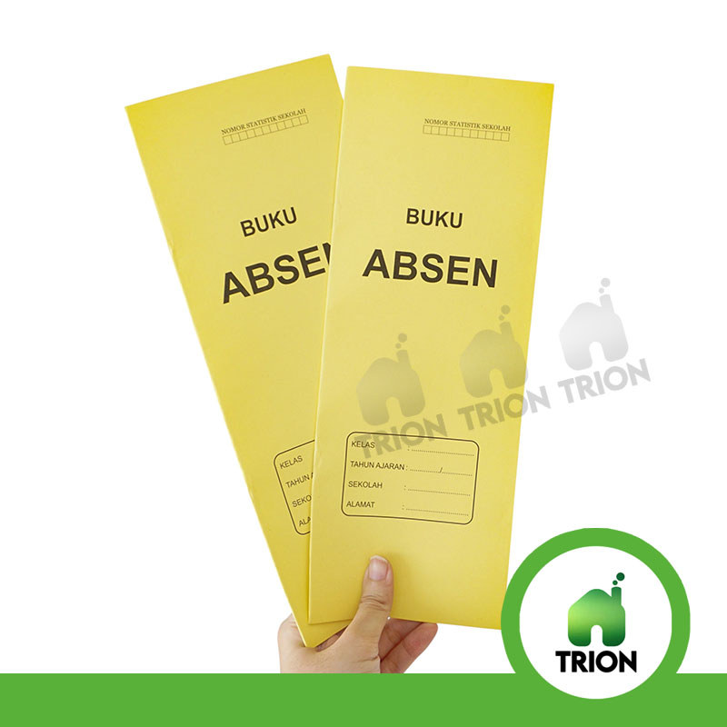 Buku Absen Siswa Kecil / Daftar Aben Sekolah Kecil / Buku Absen Anak