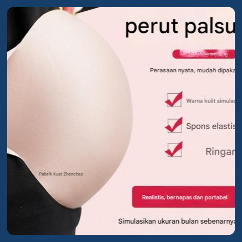 GonimSoon Perut palsu wanita hamil, alat perut palsu wanita hamil