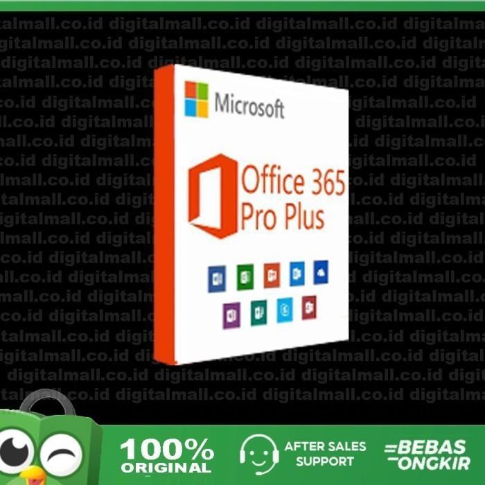 MICROSOFT OFFICE 365 PRO PLUS LISENSI ORIGINAL LIFETIME + ONEDRIVE +DVD - lisensi saja