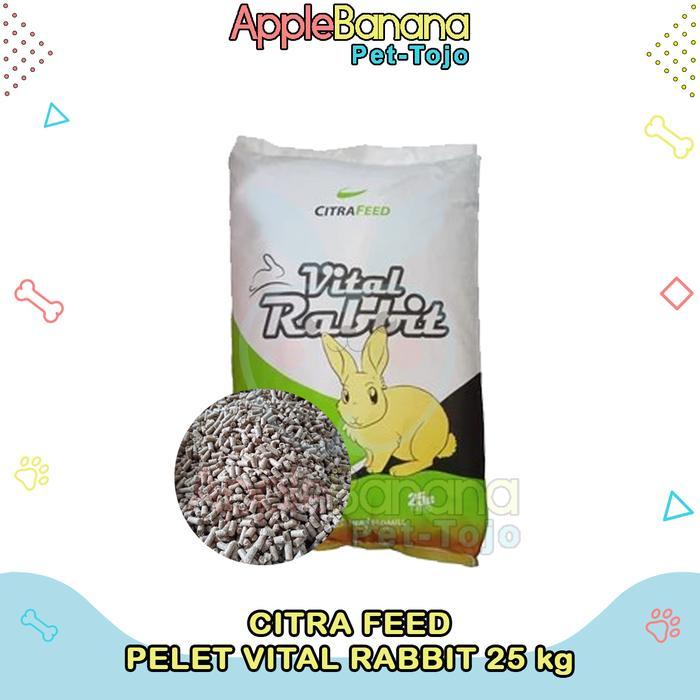 Makanan Kelinci VITAL RABBIT 25 Kg - Pelet Kelinci Citrafeed 25kg