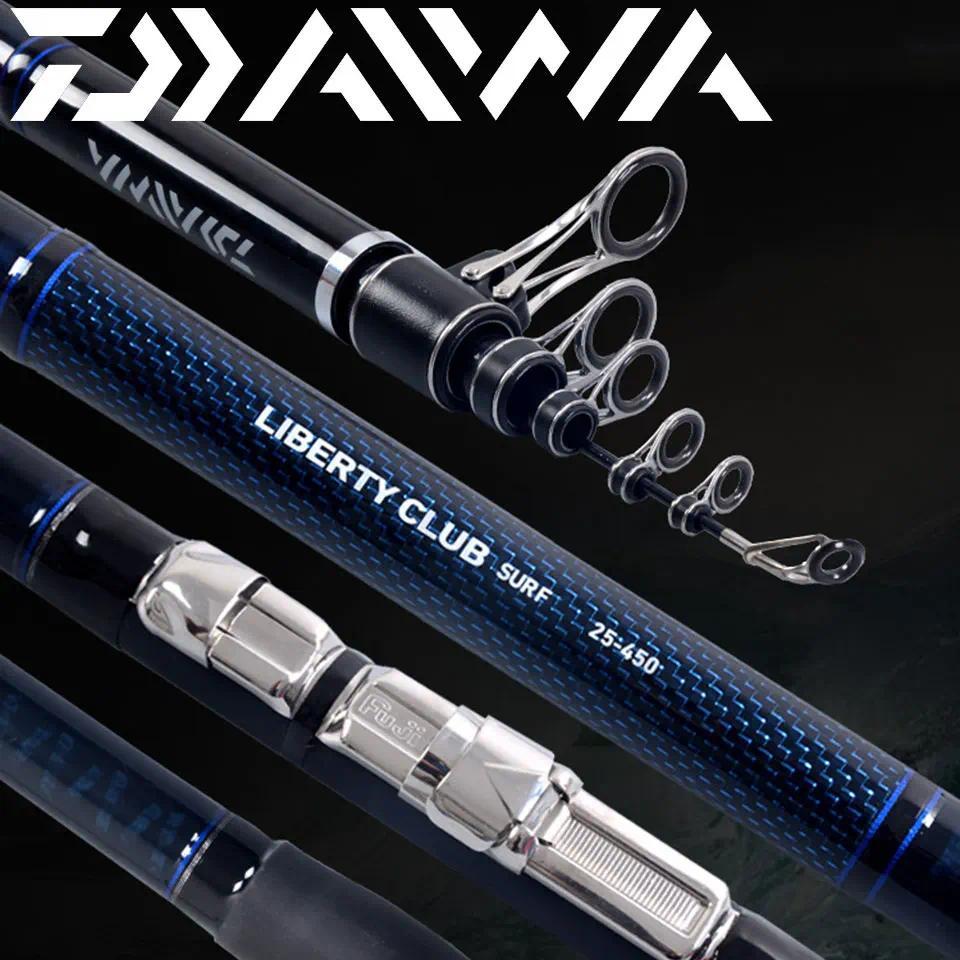 DAIWA Fishing Rod Liberty Club SURF Telescopic Surf Casting Rod 2.7-4.5M FUJI Rings Base