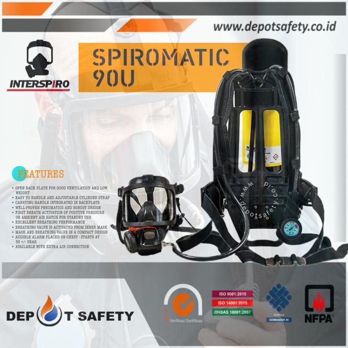 SCBA Interspiro Spiromatic 90U Self Contained Breathing Aparatus