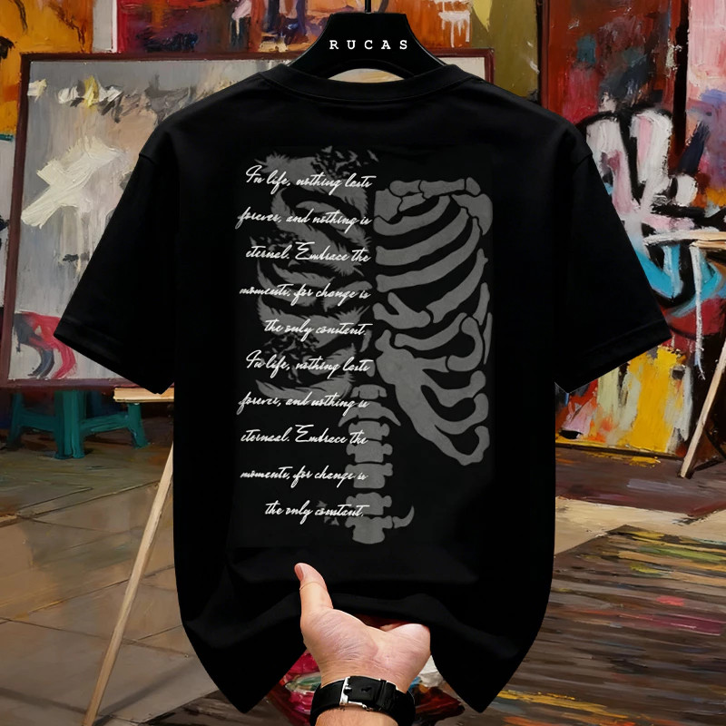 100% Original - RUCAS Kaos Pria Harian Basic Style Simple & Keren