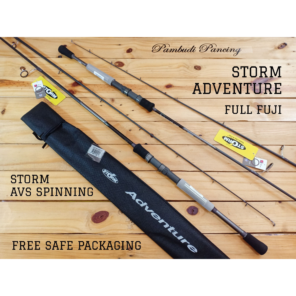 STORM | Joran STORM AVS NEW ADVENTURE Gen 1 Reborn Spinning Rod - Full  | STORM NEW ADVENTURE Spinni