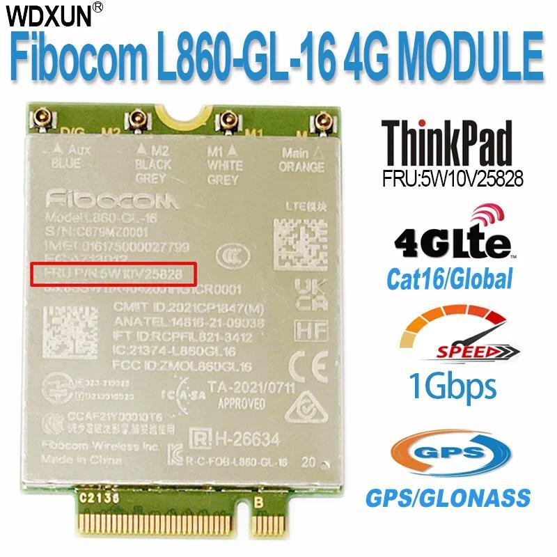Fibocom L860GL16 Module for Lenovo Thinkpad T14 T14s L14 L15 P14S P15V X13 Yoga Gen3 X1 Nano Gen2 T1