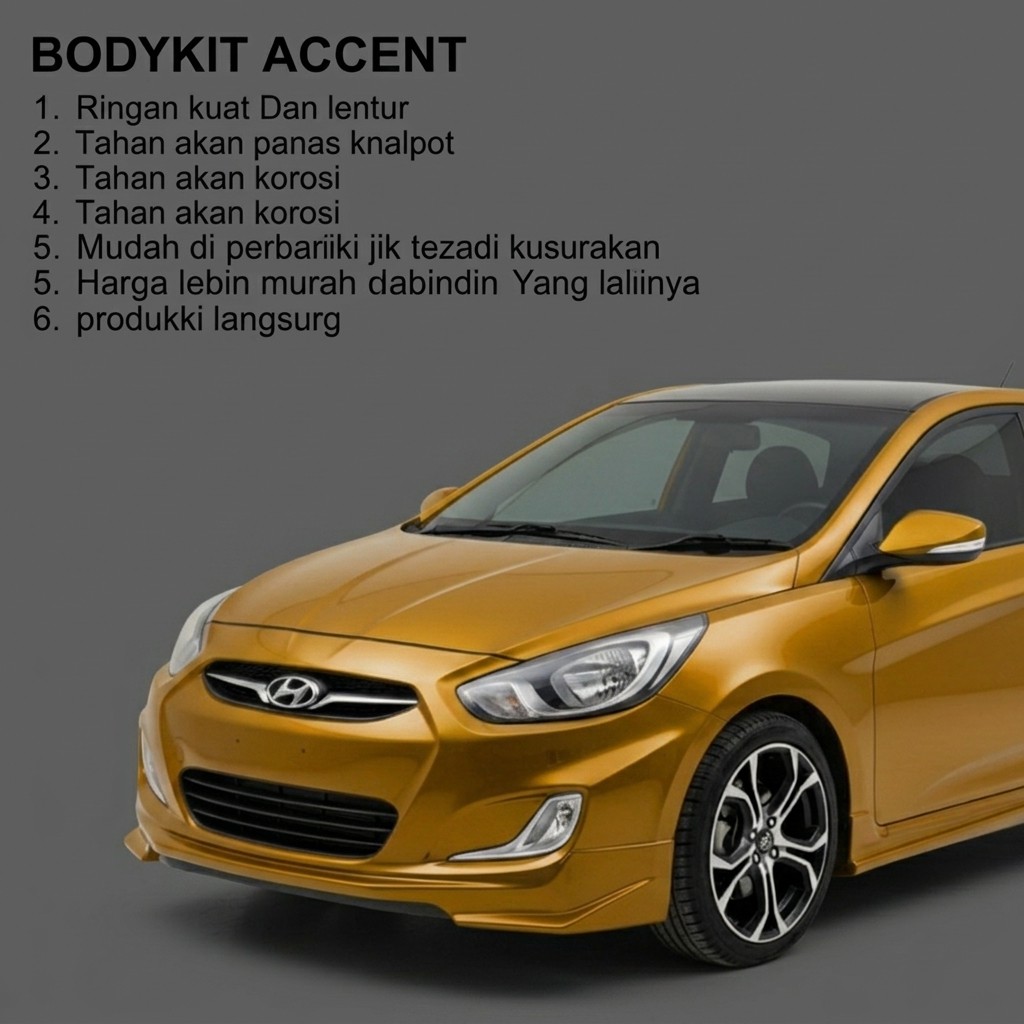 bodykit HYUNDAI ACCENT BODY KIT ACENT