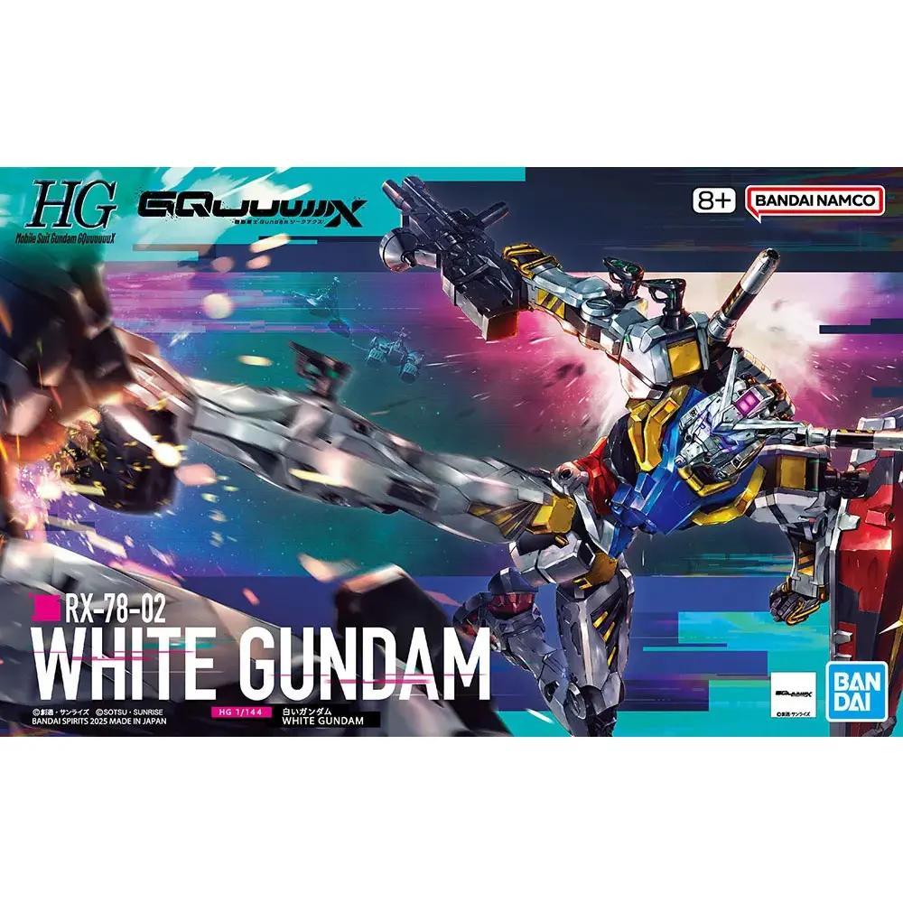 HG RX-78-02 WHITE GUNDAM BANDAI