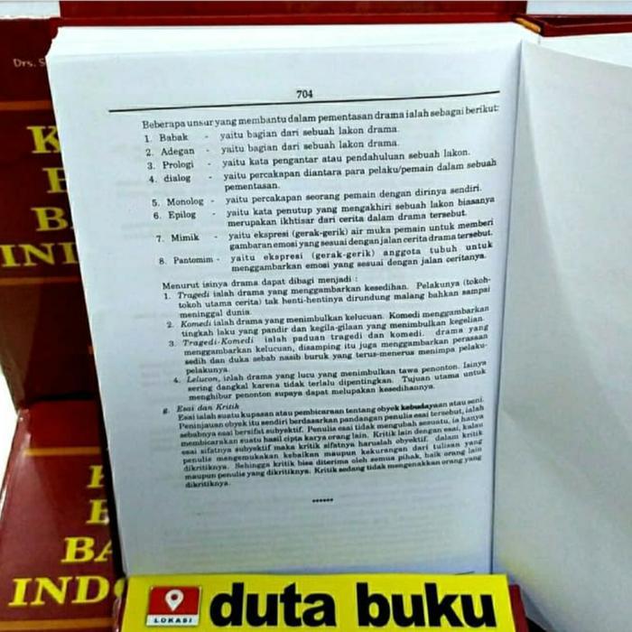 KAMUS (2 BUKU ) KBBI BESAR BAHASA INDONESIA INGGRIS INDONESIA LENGKAP Terlaris
