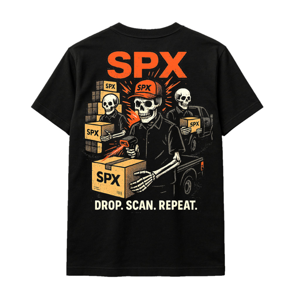 COD Kaos Kurir Paket Shopee SPX Express Kaos Distro Keren Baju Distro Katun