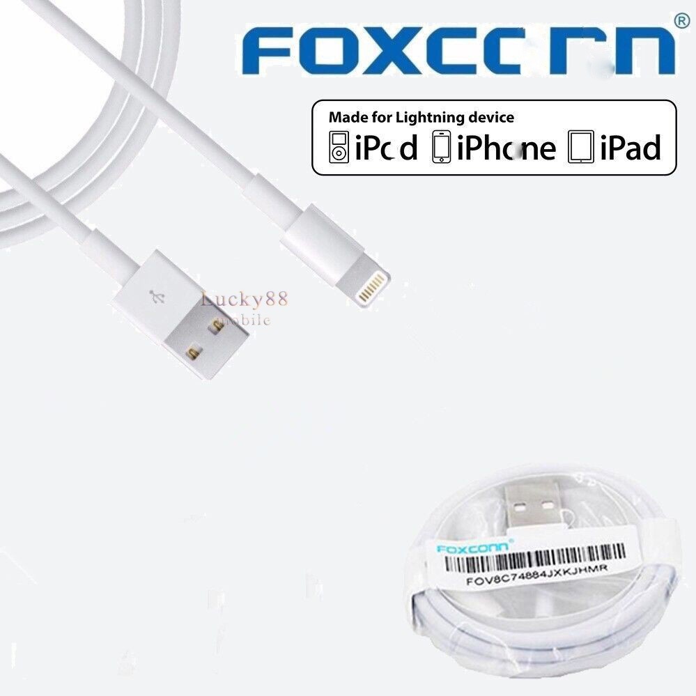 Cable USB Lightning Foxconn 1 Meter for iPhone 11 PRO X XR XS MAX 8 7 6 PLUS 5 5S Kabel Lightning US