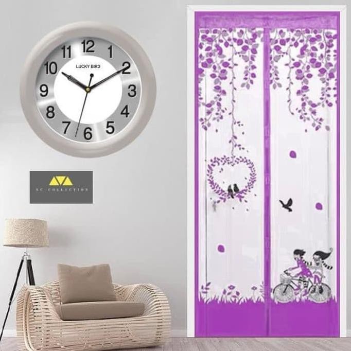 KAIN ANTI NYAMUK MOTIF TIRAI MAGNET / TIRAI PINTU RUMAH / TIRAI KAMAR PINTU