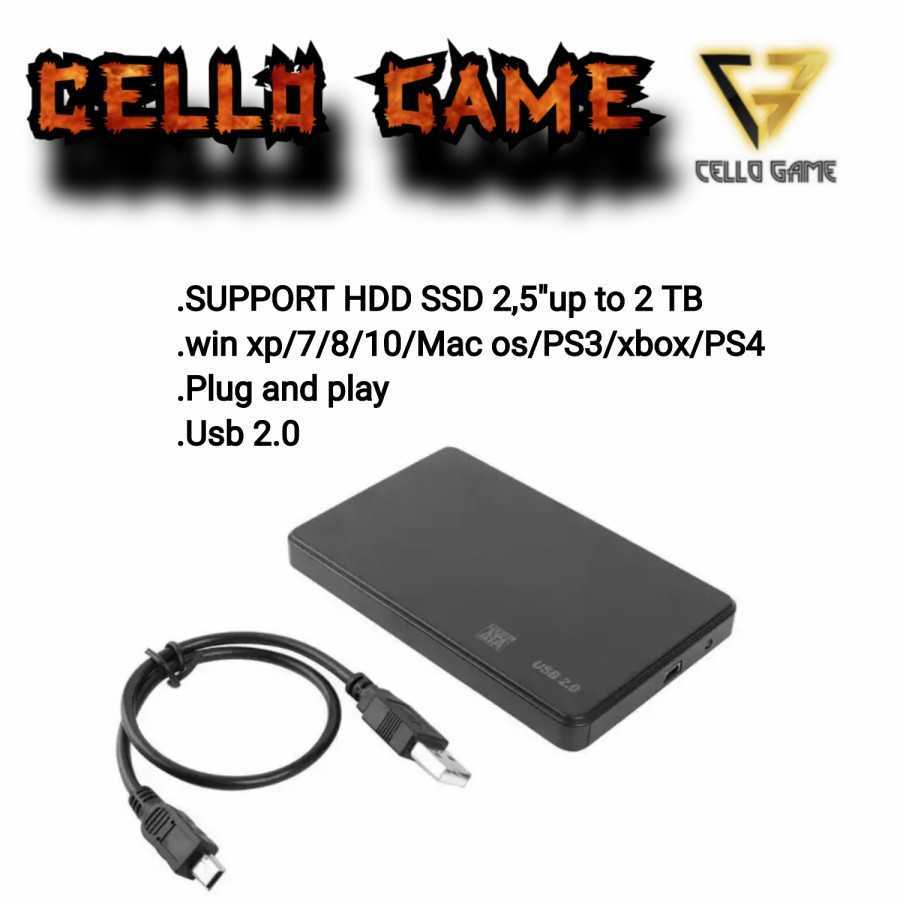 CASHING HDD EXTERNAL SATA ATA 2,5INCH ENCLOSURE HARD DRIVE CASING CASE