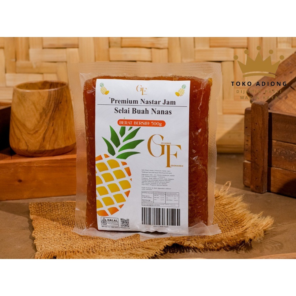 Selai Nastar Nanas GF PREMIUM 500gr - selai nanas - selai nastar - selai nanas murni