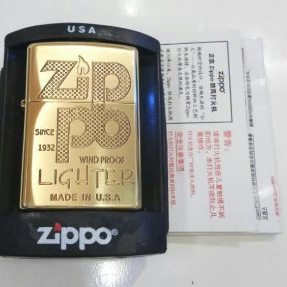Korek Zippo Suara Denting 2x Original Usa