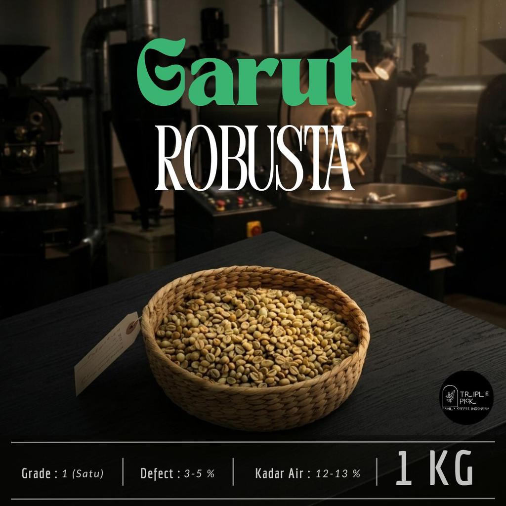 green bean / Biji kopi robusta garut TERMURAH