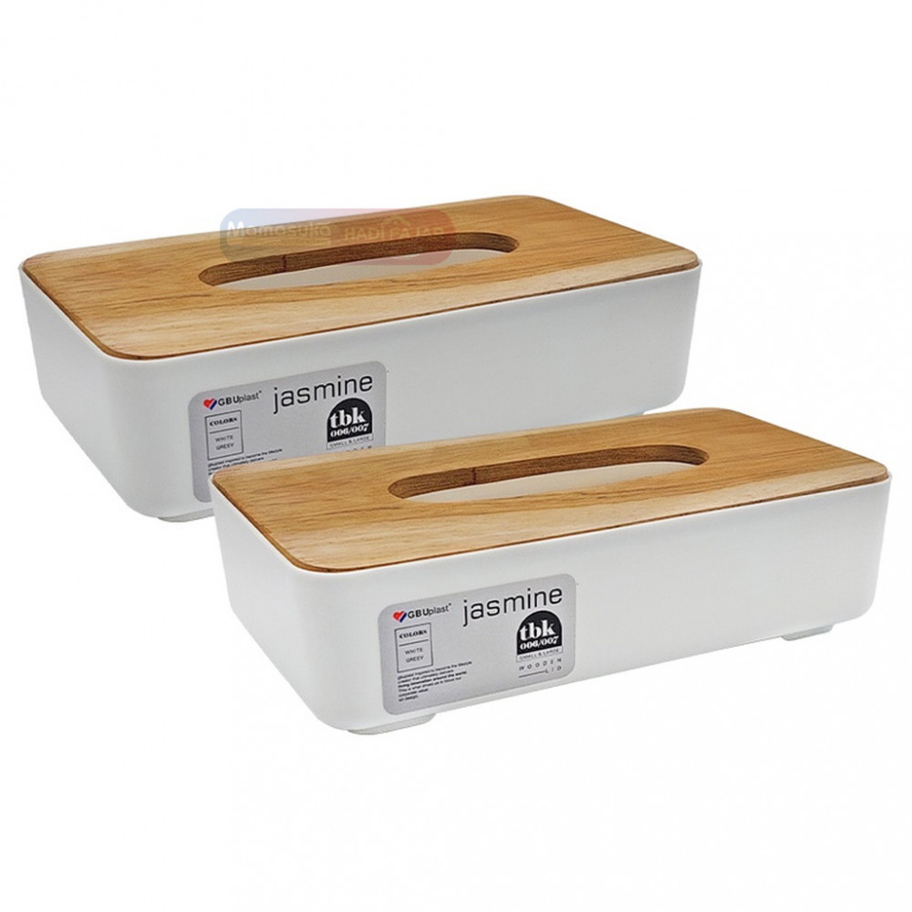GBU Plast Tempat Kotak Tissue Jasmine Small 5x12x22cm / Large 8x12x22cm