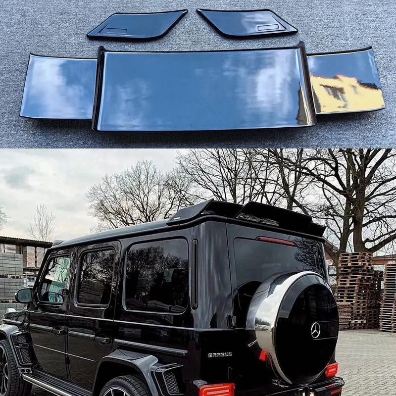 For Mercedes Benz G Class W463 W464 G63 G500 G350 G550 2018 Up ABS Car Rear Roof Wing Spoiler Glossy