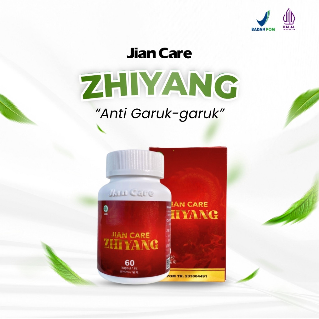 Jian Care Zhiyang - Obat Herbal Untuk Membantu Meredakan Gatal Pada Kulit Alergi Biduran Kurap