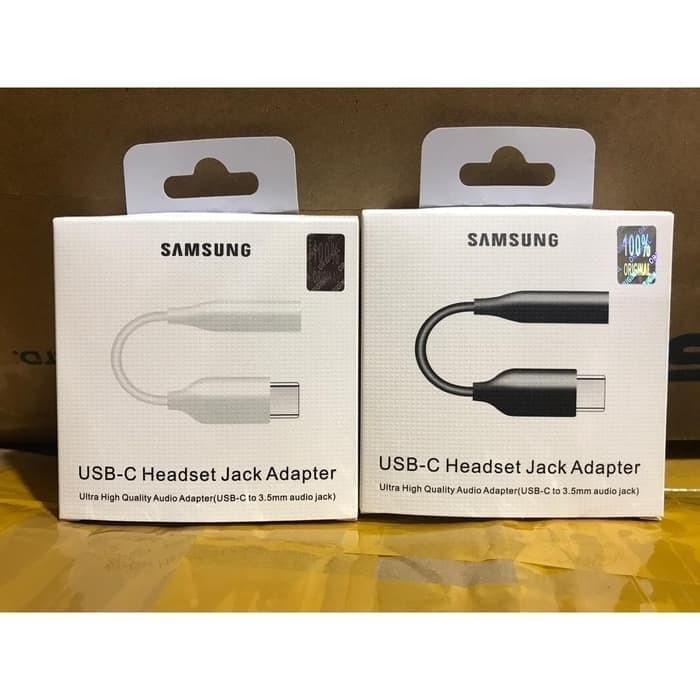 SAMSUNG A34 5G / A54 5G EARPHONE HEADSET TYPE C AUDIO JACK - BLACK