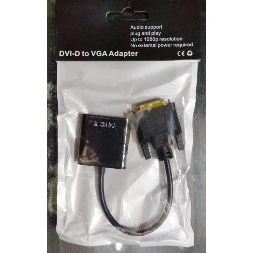 CONVERTER ACTIVE DVI I TO VGA (for converter VGA Card , PC )
