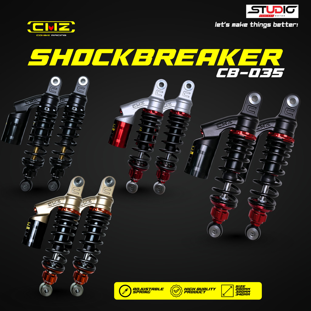 Shockbreker Skok Shock Tabung Atas Double Click Matic 280 320 340 Nmax Pcx 150 160 Aerox