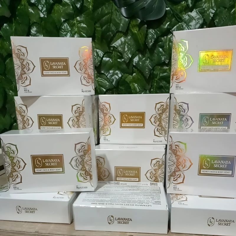 Sabun lvn collagen - honey - prop0lis original 100% facialwash