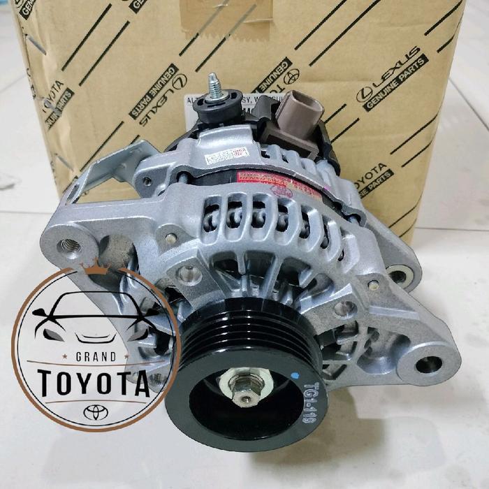 Alternator Assy Dinamo Amper Yaris Bakpau Vios Limo NCP91 NCP93 Tahun 2006-2013 Original Toyota 2706