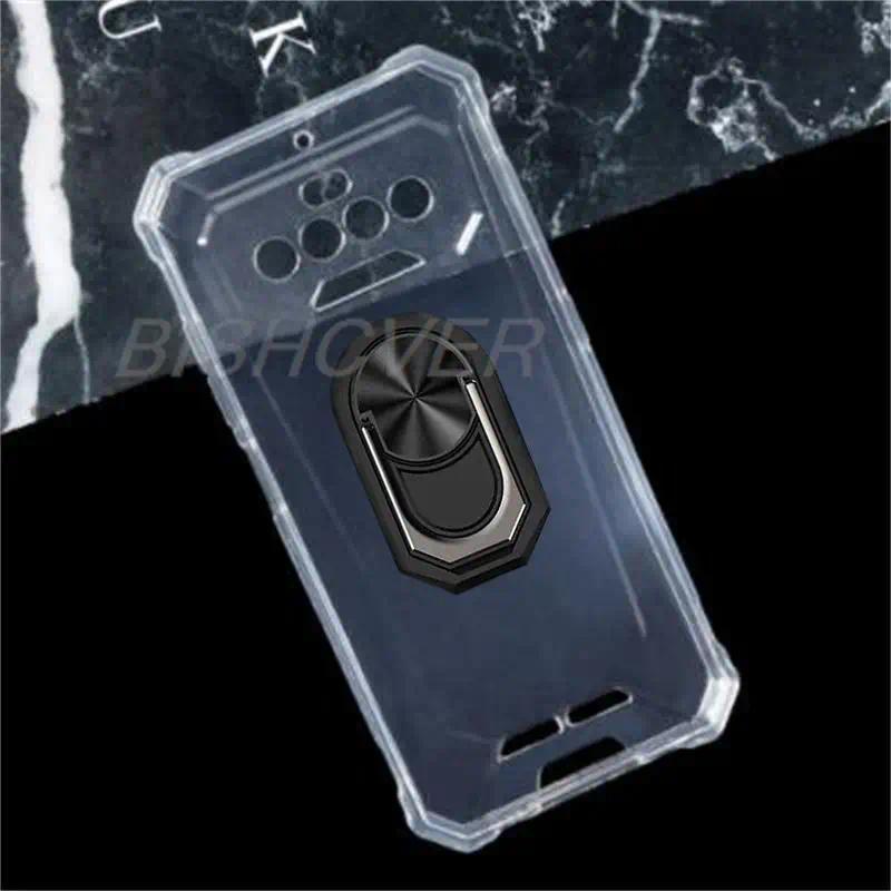 Ring Holder Soft TPU Case Cover For OUKITEL WP5 WP13 WP15 WP6 WP7 WP8 Pro Shockproof Case For Oukite