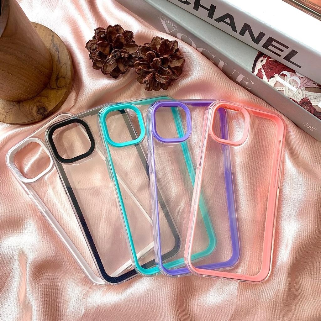 CLEAR BUMPER 3IN1 case iphone 13 pro max 14