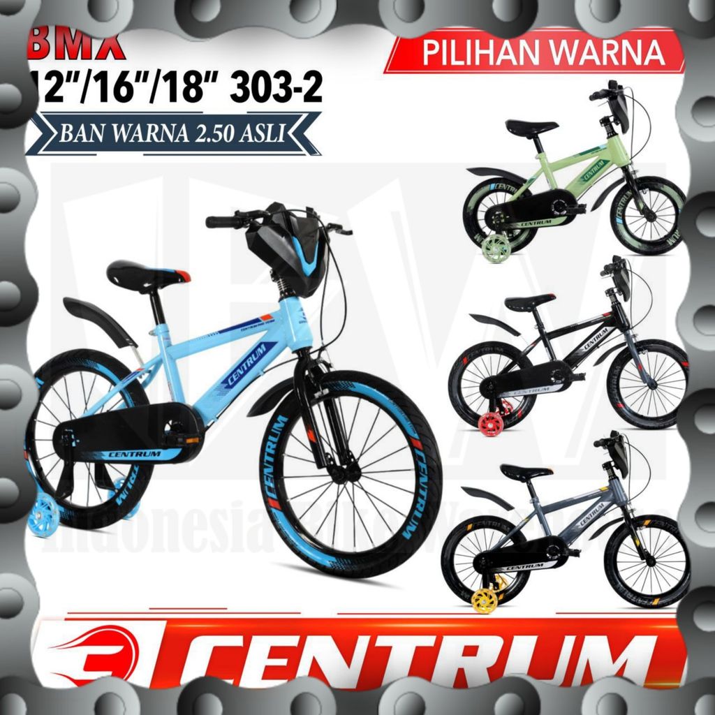 IBW - Sepeda BMX NEW PHOENIX 303-2 Uk 12" 16" 18"