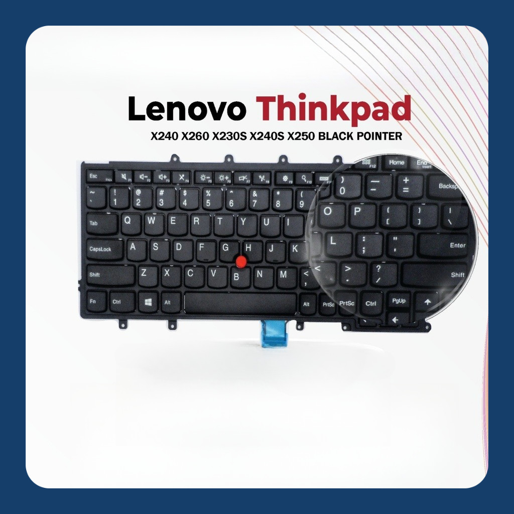 Original Keyboard Lenovo Thinkpad X240 X260 X230S X240S X250 Black Pointer