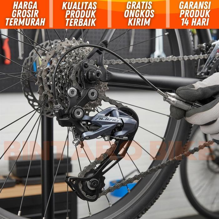 Ready RD Shimano Alivio 8/9/10 Speed Rear Derailleur M4000 Sepeda Lipat MTB Roadbike DLL - Spesifika