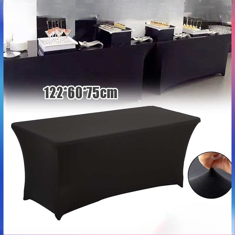Table Cloth Taplak Meja Ketat Cover Meja Bahan Lotto Untuk Hotel Kantor Rumah Sakit Meeting Banquet