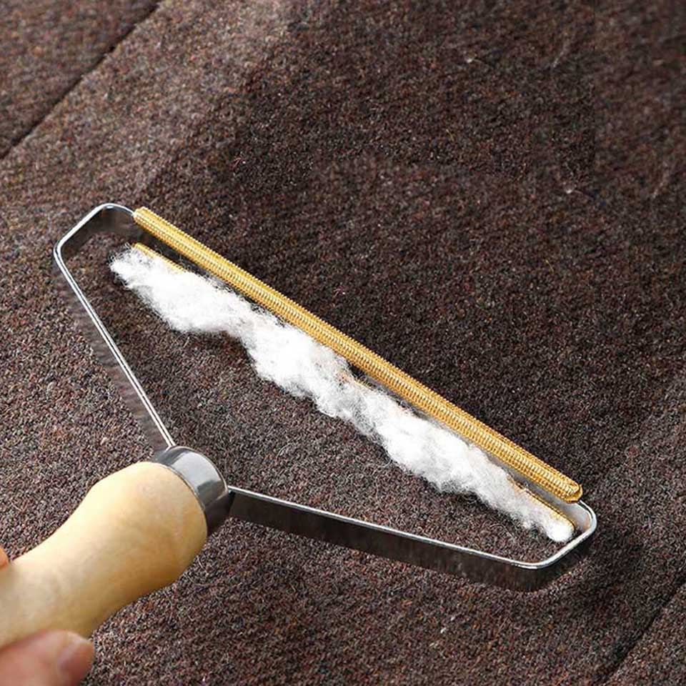 Portable Lint Remover Pet Hair Remover Brush Manual Lint Roller Sofa Clothes Cleaning Lint Brush Sha