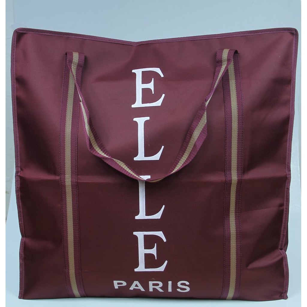 Tas Belanja Tali Lingkar Ukuran XL, L, M cm Tas Laundry Tas Belanja Paris ELLE