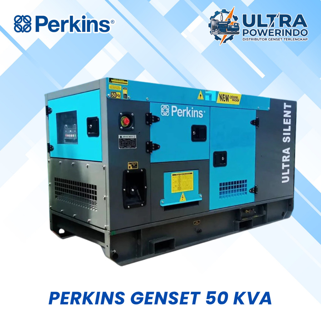 Genset 50KVA Perkins Ultra Silent