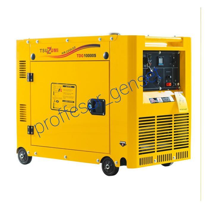Silent diesel genset 7500 watt Tsuzumi Japan single phase TDG10000S