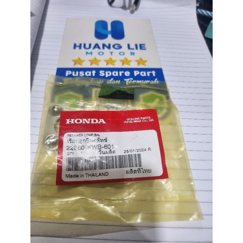 bearing kopling pelor retainer absolute asli 22860kwb601