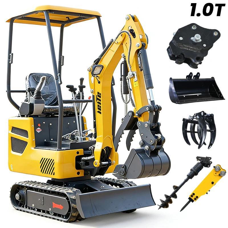 CEEURO5 Mini excavator mini gger 1 ton excavator fast delivery gger  Kubota engine excavator 16 ton 