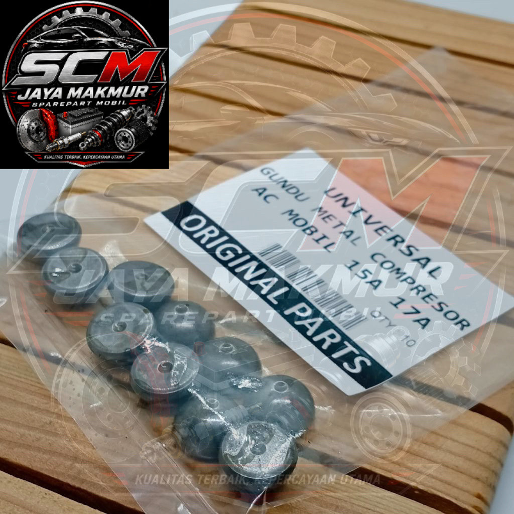 BIG SALE Gundu kompresor AC 15A 17A Twin Cam Gundu Metal Kompresor 15A 17A TC Original Denso