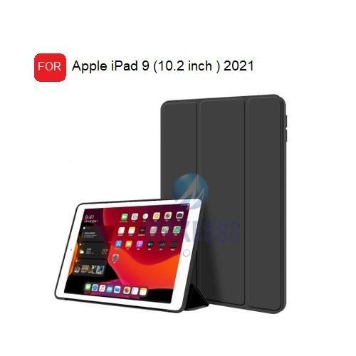 Casing For Ipad 9 10.2 inch 2021 Flip Case Auto Lock - Hitam