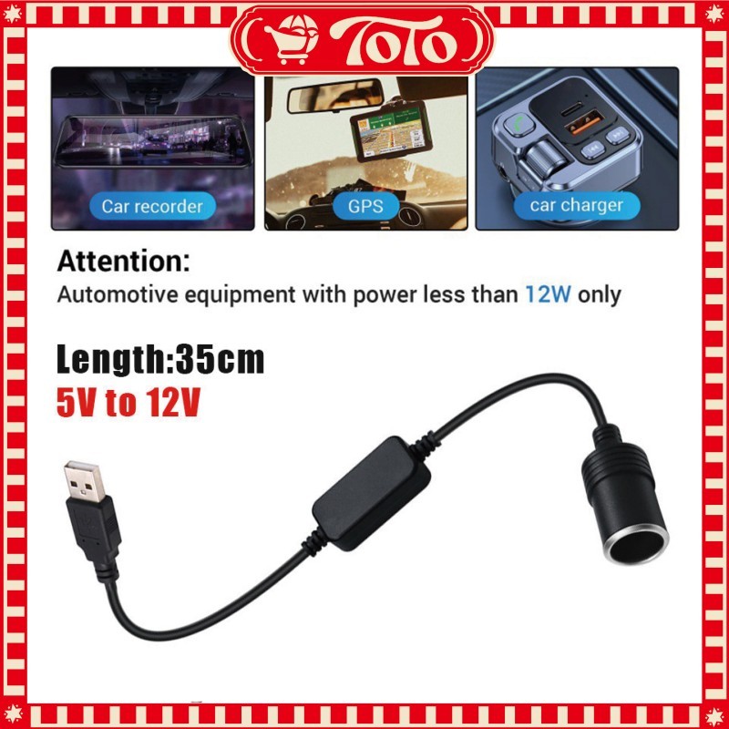 Car Charger Socket Plug Rokok Mobil USB/TypeC 5V To 12V Konverter Power Socket Untuk Elektronik Mobi